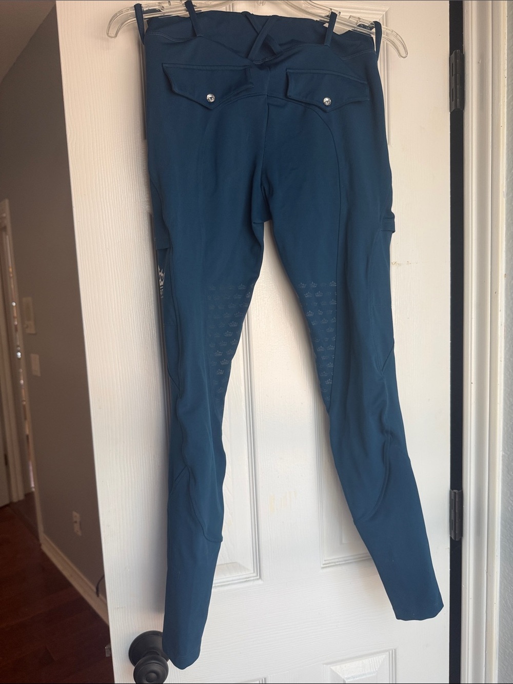 Women’s Performance Riding Tights in Teal